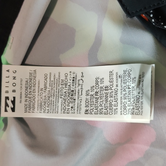 169. Billabong Fifty50 Airlite Boardshorts | Color	: Black, Multicolor - Picture 9 of 9